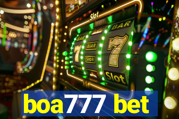 boa777 bet